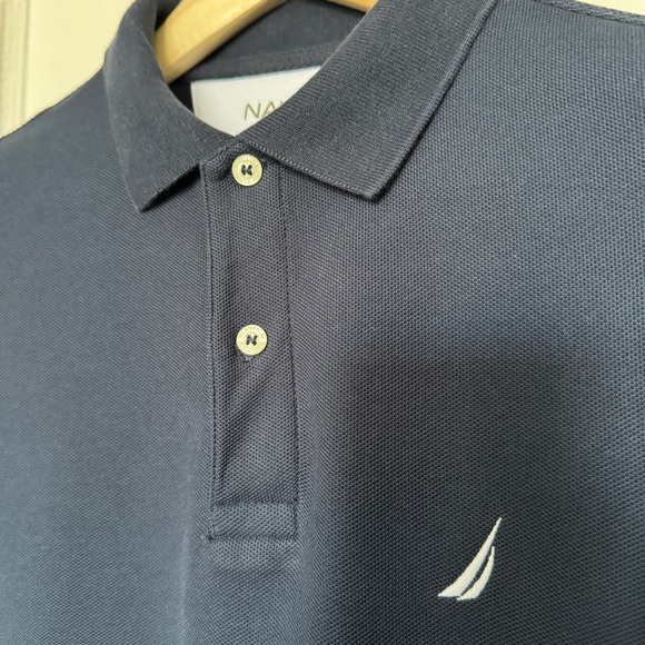 Nsutica Men’s Classic Fit Polo | Size S | Color Navy - Picture 5 of 5